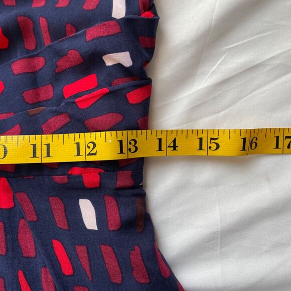 11-1-Tylho Anthropologie Blue Dash Sleeveless Maxi Dress Size XS Women’s - Picture 11 of 12